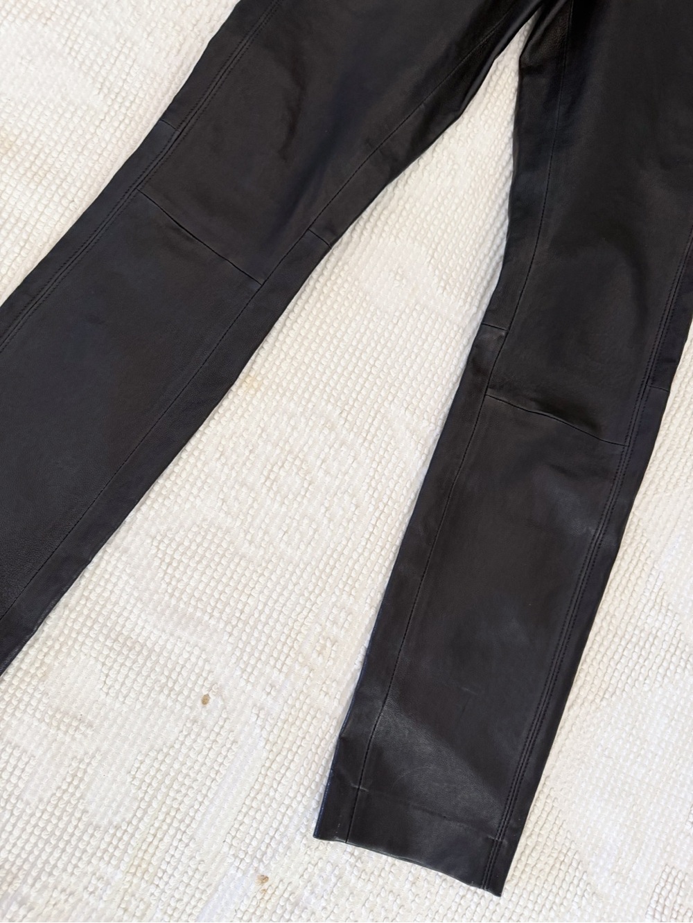 Rag & Bone Simone leather pants Straight Size 0 - Picture 2 of 5